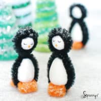 pipe cleaner penguins christmas craft ideas