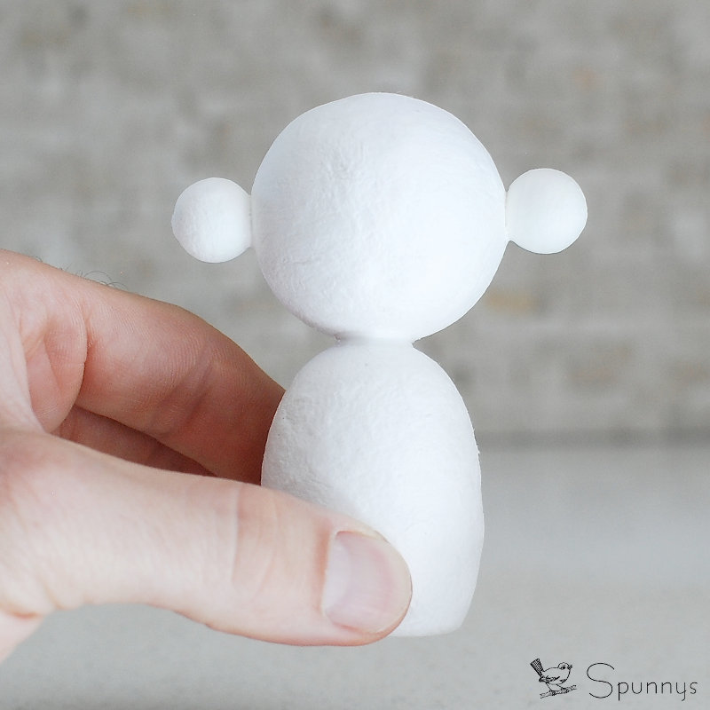 Kokeshi doll blank bodies DIY tutorial