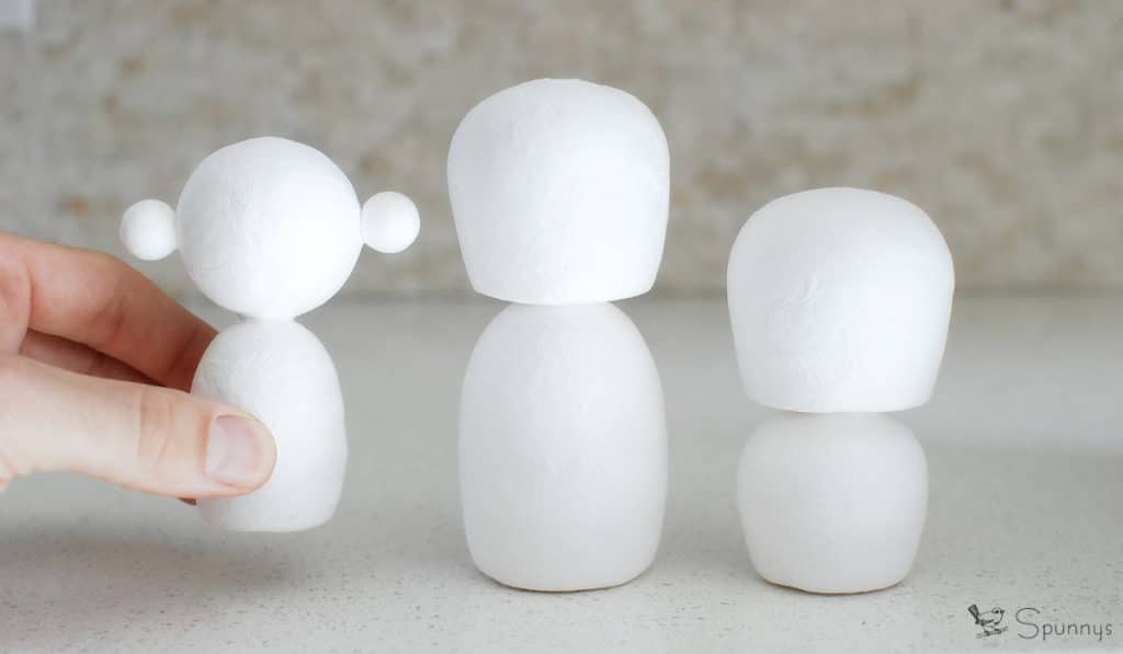 Blank Kokeshi Dolls