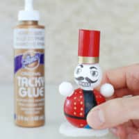 Nutcracker DIY christmas craft idea ornament