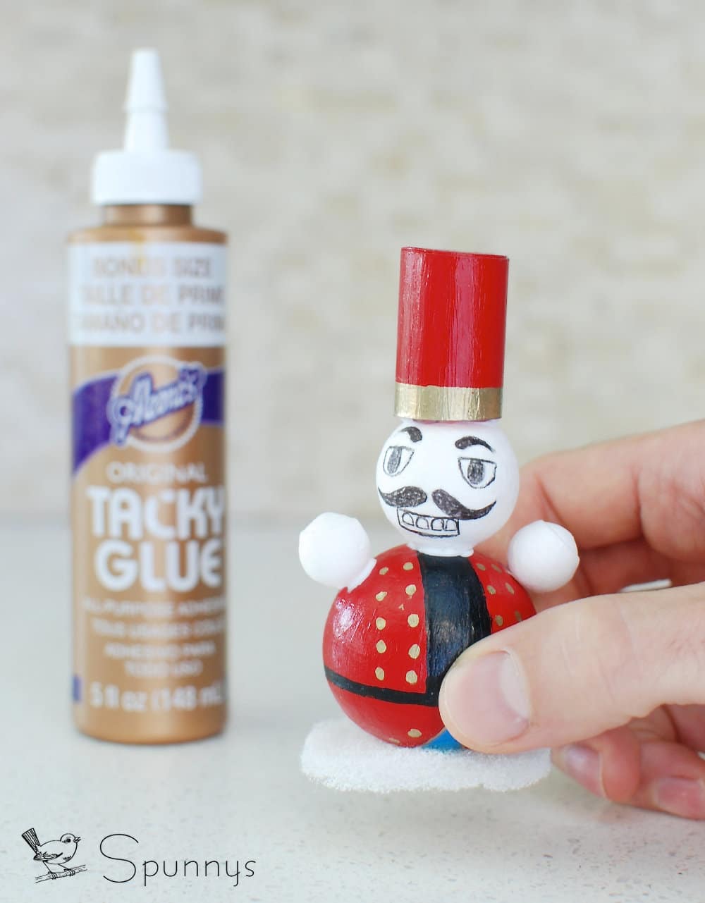 Nutcracker DIY christmas craft idea ornament