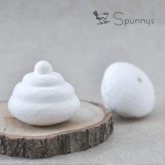 Spun Cotton Christmas Tree