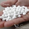 Mini egg shapes spun cotton 12 mm DIY crafts