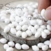 spun cotton eggs 12 mm vintage DIY crafts